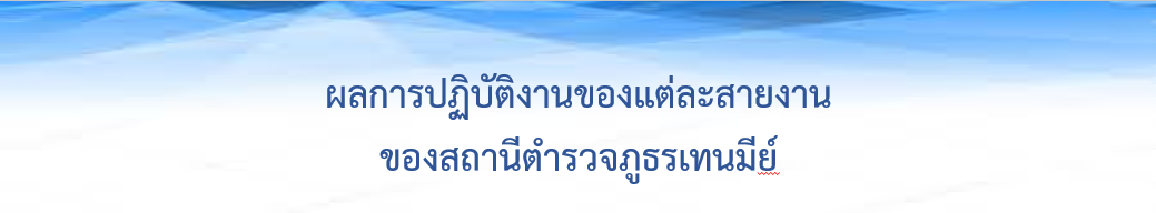 ผลการปฏิบัติงาน
